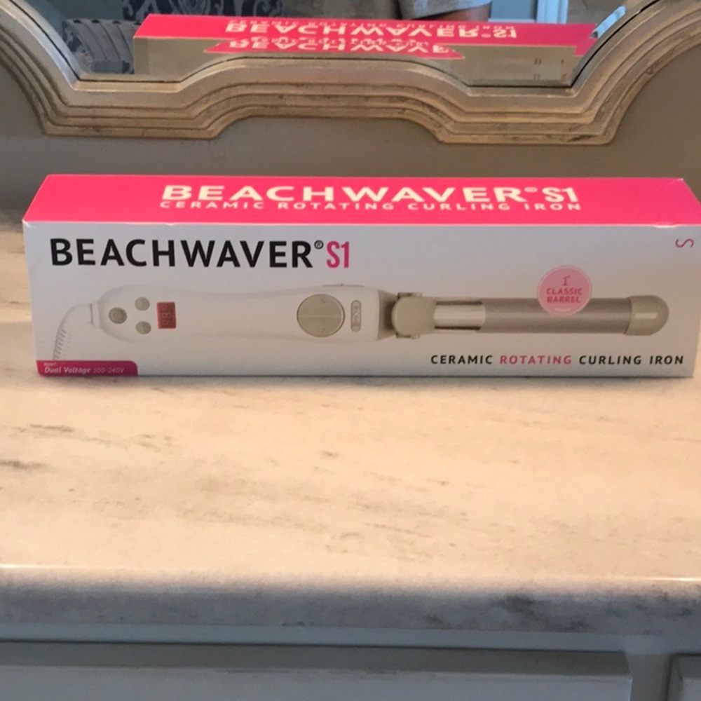 New Beachwaver S1 classic 1” barrel rotating curling iron